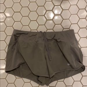 grey nike shorts